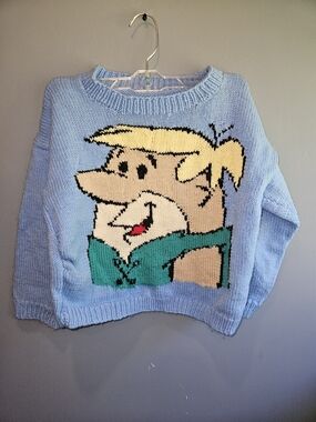 Fred And Barney Knitted Sweater No Tags